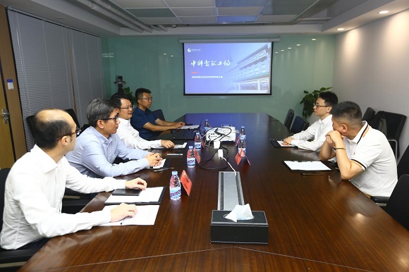合肥市蜀山区副区长邓九安到9888拉斯维加斯官方网站工场考察调研