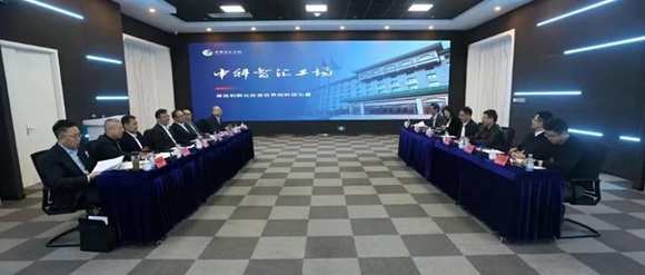 天津市静海区委书记殷学武一行到9888拉斯维加斯官方网站工场考察调研